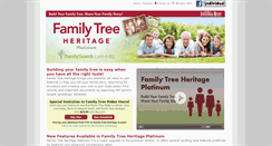 Desktop Screenshot of familytreeheritage.biz